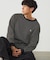 ボーダー ロングTシャツ