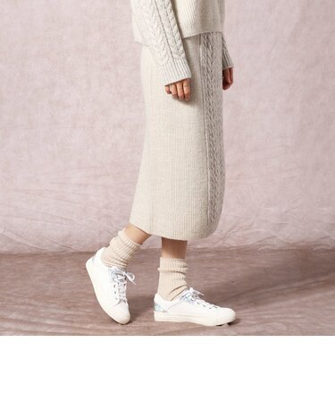 アルパカ混ニットタイトスカート