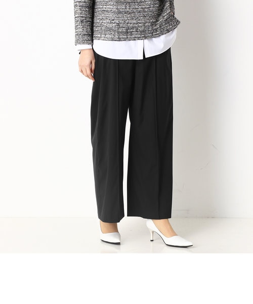 コムサ/ストレッチ　ワイドパンツ Sサイズ〕ストレッチトロ ワイドパンツ｜コムサの通販｜&mall（アンド
