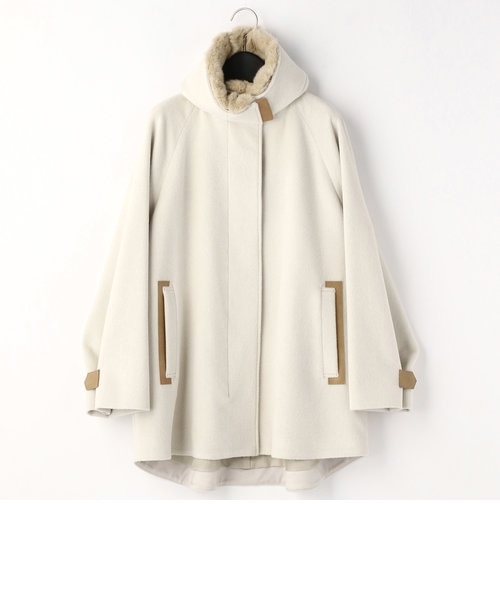 2021年モデル】アンゴラウール Aラインショートコート｜コムサの通販