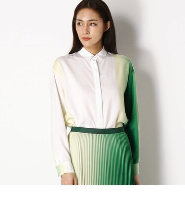 〔TALLサイズ〕カラーグラデーションプリント シャツ