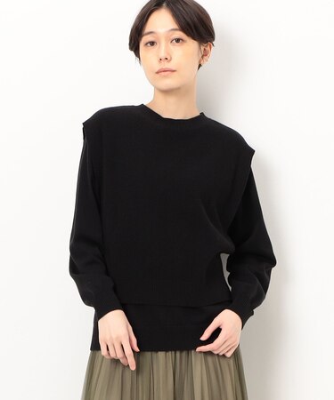 〔 TALLサイズ 〕 【ツインニット】ニット プルオーバー