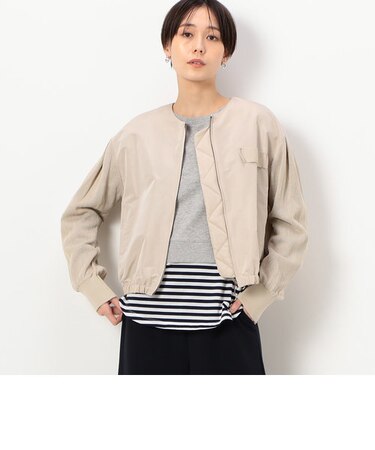 〔 TALLサイズ 〕 マイクロタフタ ブルゾン