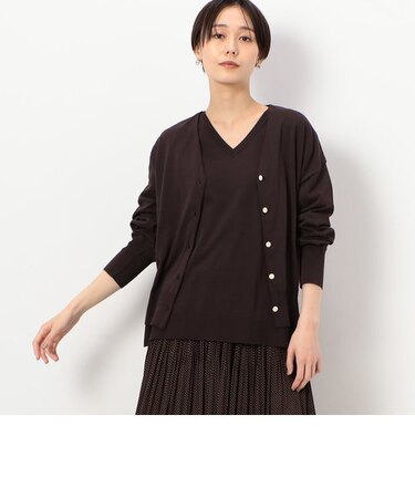 〔 TALLサイズ 〕 ベーシックニット カーディガン