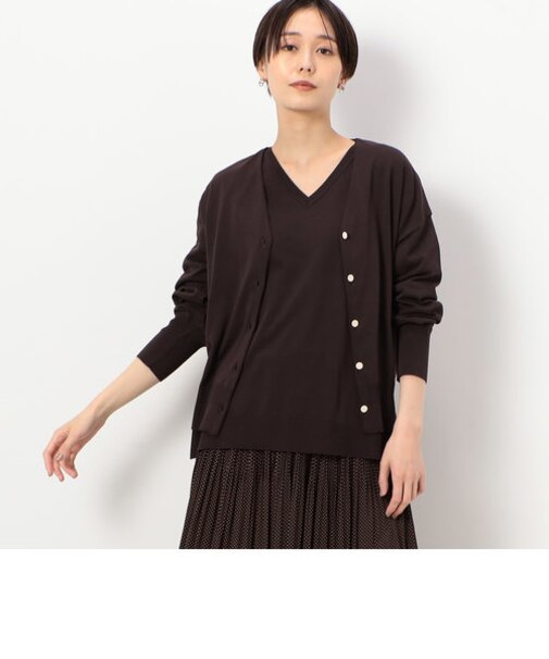 〔 TALLサイズ 〕 ベーシックニット カーディガン