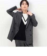 【セットアップ対応】ピンヘッド２ＷＡＹストレッチ ダブルジャケット