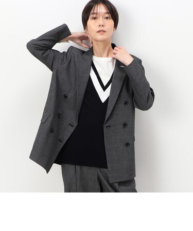 【セットアップ対応】ピンヘッド２ＷＡＹストレッチ ダブルジャケット