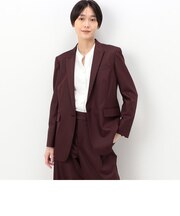 【セットアップ対応】ポリエステルストレッチカレンダー ジャケット