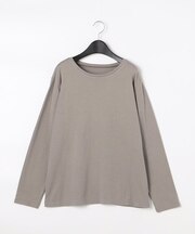 ダブルガーゼジャージー あったか長袖Tシャツ