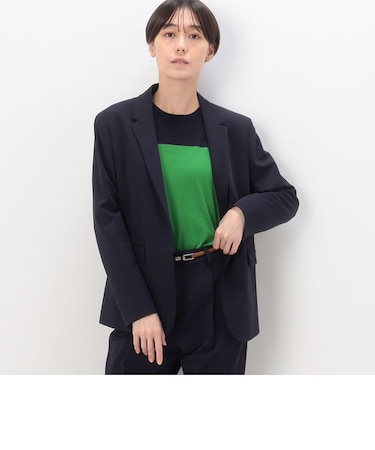 【セットアップ対応】ポリエステルツイル ジャケット