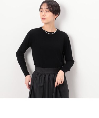 【アンサンブル対応】ファインウールニット プルオーバー