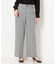 〔 TALLサイズ 〕 【セットアップ対応】グレンチェックストレッチ パンツ