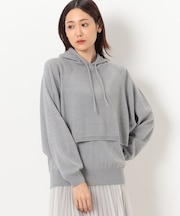 〔 TALLサイズ 〕 【ツイン】ミドルゲージ ツインニットプルオーバー