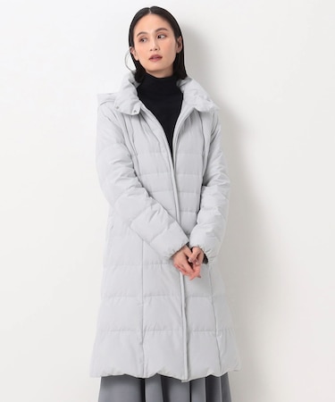 〔 TALLサイズ 〕 ソフトタフタ ロングダウン