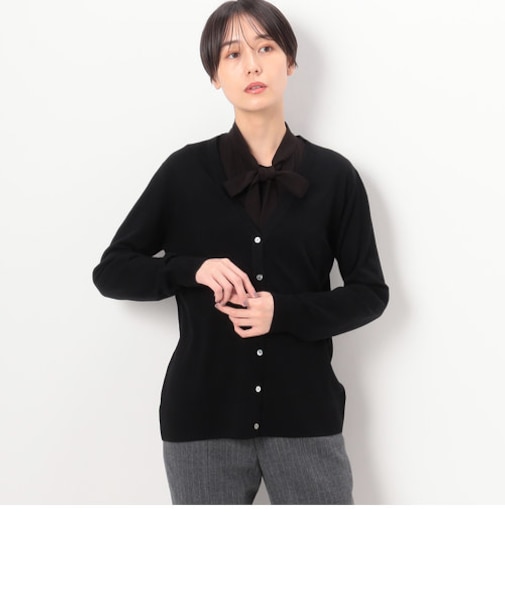 ファインウールニット カーディガン