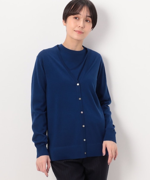 〔 TALLサイズ 〕 ファインウールニット カーディガン
