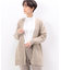 〔 TALLサイズ 〕 エクストラファインメリノロングＶネックカーディガン