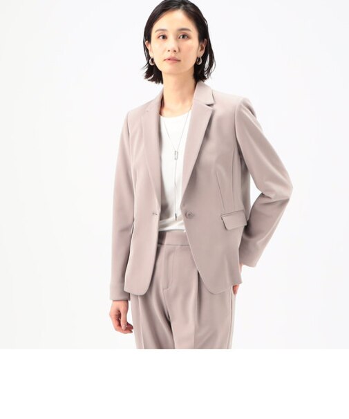【セットアップ対応】カルゼジャージー テーラードジャケット