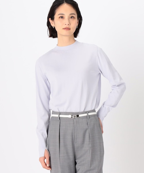 Sサイズ 〕 カシミヤ混ウール バイカラーニット｜コムサの通販｜&mall