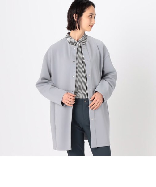 アクアスーティングジャージー ノーカラーブルゾン