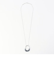 オーバルパーツ ワントップネックレス