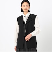 【セットアップ対応】2WAYストレッチトロ ジレ