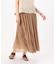 エアリーシフォンジャージー アコーディオンプリーツスカート