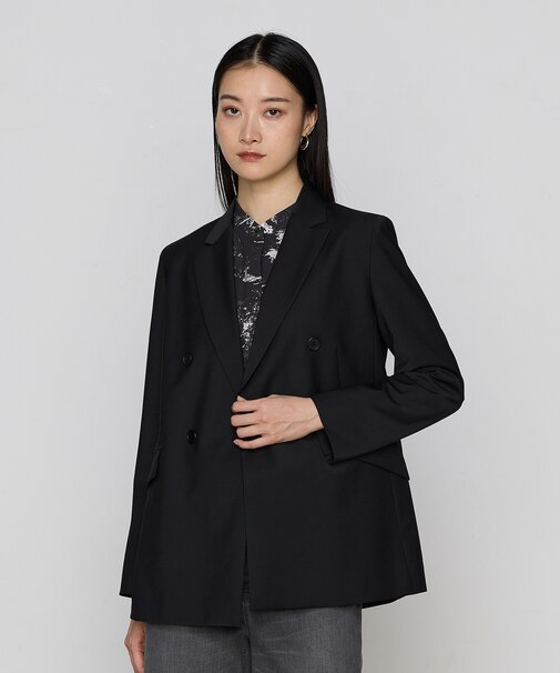 〔 TALLサイズ 〕 【セットアップ対応】2WAYストレッチトロ ダブルジャケット