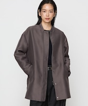 シルエット平二重 ブルゾンコート