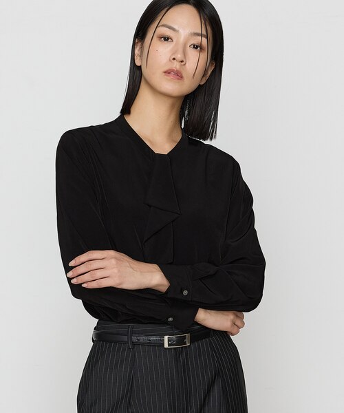 TALLサイズ 〕 シルキーリライム ブラウス｜コムサの通販｜&mall