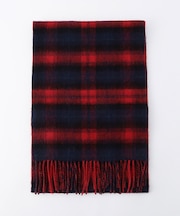 リバーシブルチェック マフラー