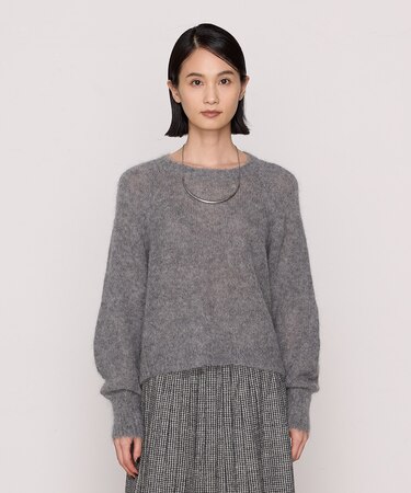 〔 TALLサイズ 〕 ベビースーリーアルパカ クルーネックプルオーバー