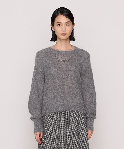 〔 TALLサイズ 〕 ベビースーリーアルパカ クルーネックプルオーバー