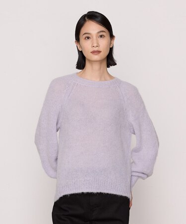 〔 TALLサイズ 〕 ベビースーリーアルパカ クルーネックプルオーバー