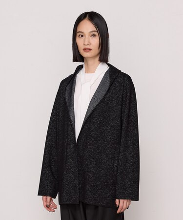 〔 Sサイズ 〕リバーシブル ウールリバーツイード調 リバー羽織り