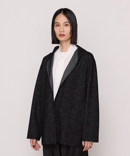 〔 Sサイズ 〕リバーシブル ウールリバーツイード調 リバー羽織り