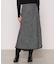 【セットアップ対応】メランジツイード スカート