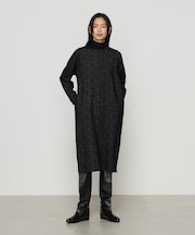 ウールリバーツイード調 ワンピース