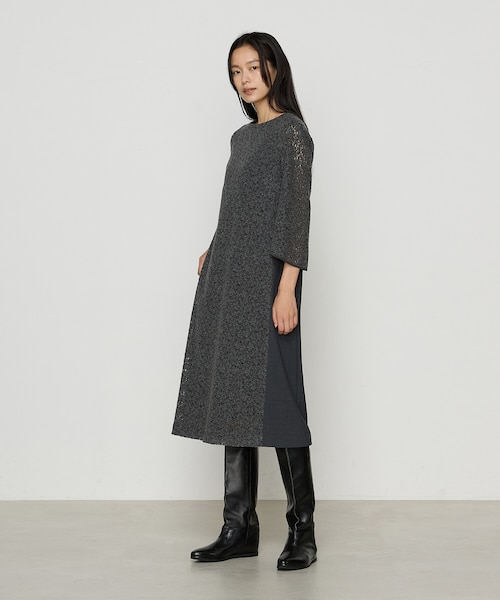 コットンキュプラストライプ／バルキーオックスフォード 半袖