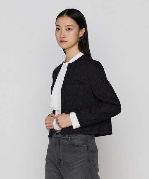 〔 Sサイズ 〕【セットアップ対応】ダミエ ラッセルツイード ジャケット