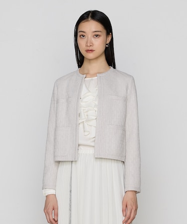 〔 Sサイズ 〕【セットアップ対応】ダミエ ラッセルツイード ジャケット