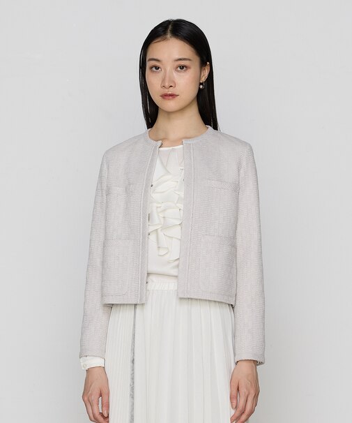 〔 Sサイズ 〕【セットアップ対応】ダミエ ラッセルツイード ジャケット