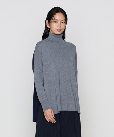 〔 TALLサイズ 〕 ウール混ポリエステル プルオーバー