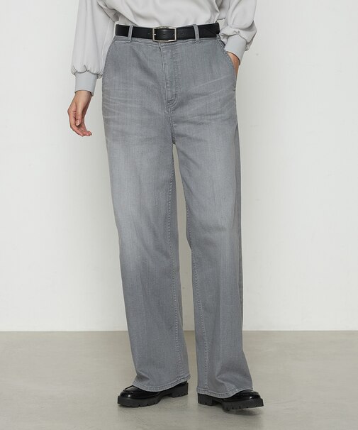 〔 Sサイズ 〕 10オンスリングオールドストレッチ センタープレスデニム