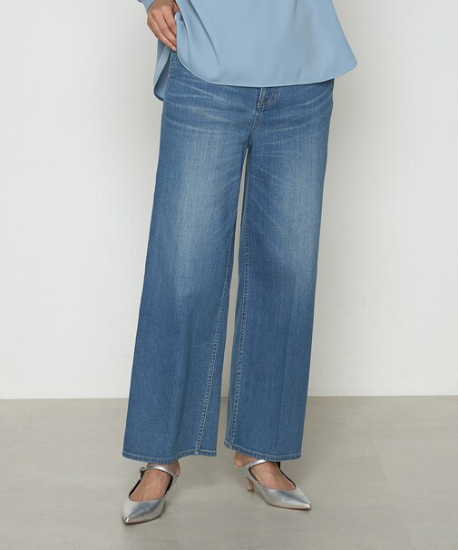 〔 TALLサイズ 〕 10オンスリングオールドストレッチ センタープレスデニム