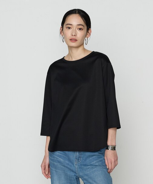 FISCOスムース 七分袖Tシャツ