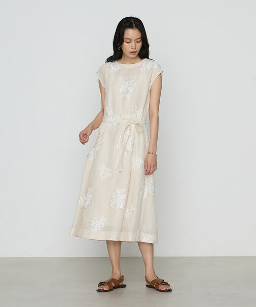 フラワージャカード ドレス