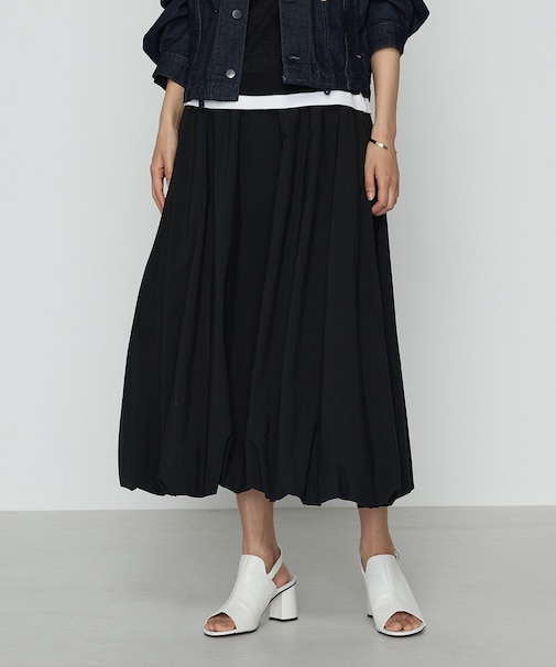 〔 TALLサイズ 〕 タイプライター バルーンスカート