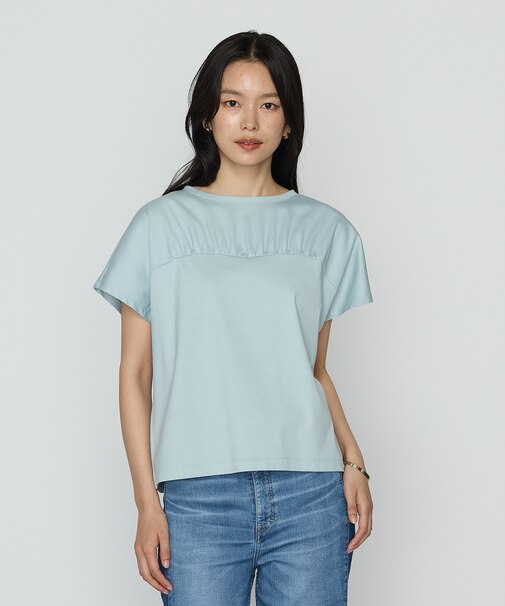 〔 TALLサイズ 〕 コヒノールスムース ビスチェ風カットソー