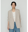 〔 TALLサイズ 〕 リネンストレッチ ダブルブレストジャケット